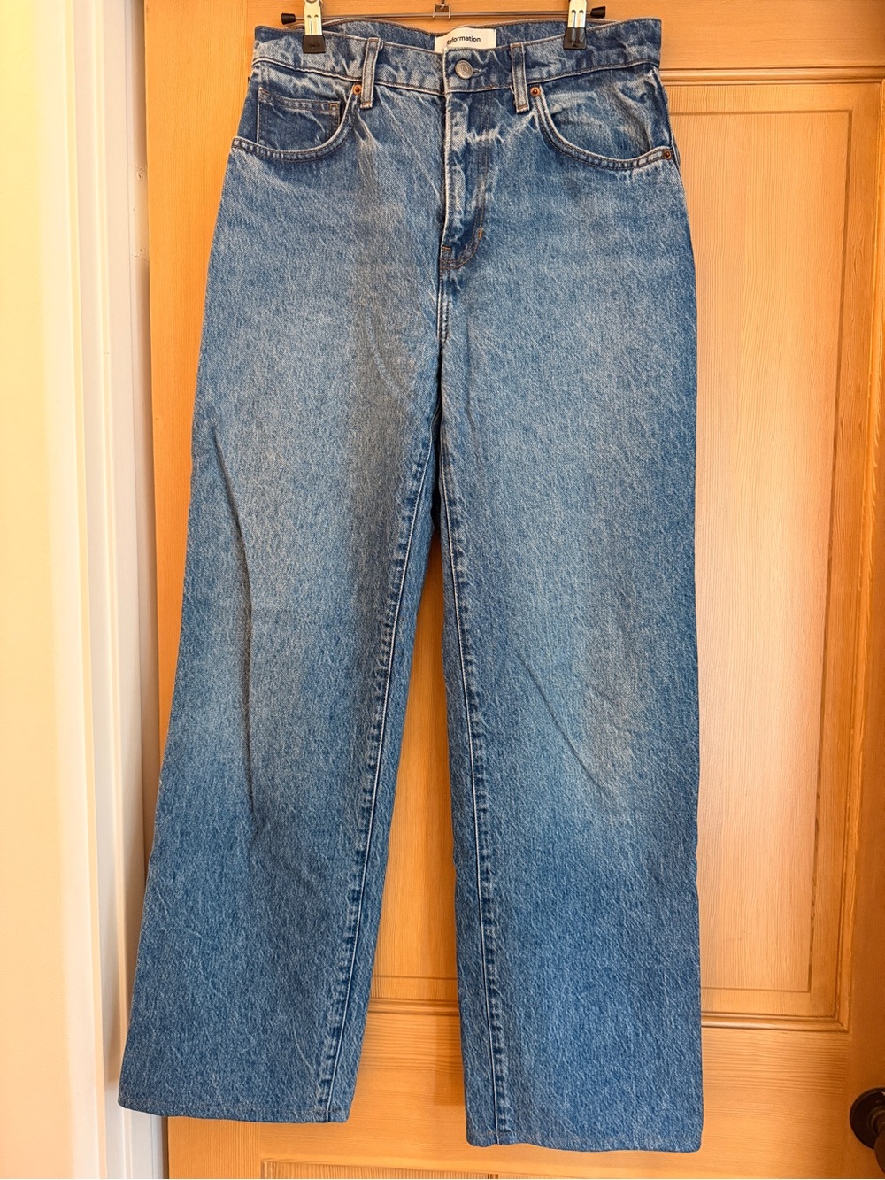 Reformation Val 90s Mid Rise Jean